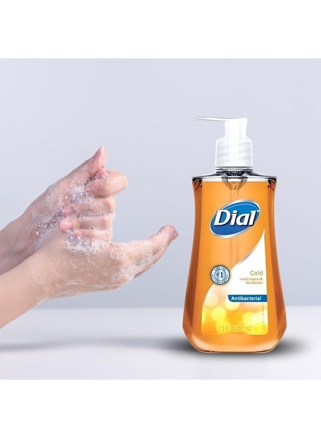 Antibacterial Liquid Hand Soap, Gold, 7.5 Ounce