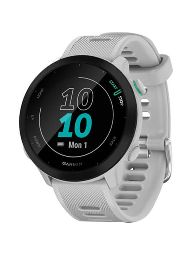 Forerunner 55 Smartwatch With Health Fitness Tracker White