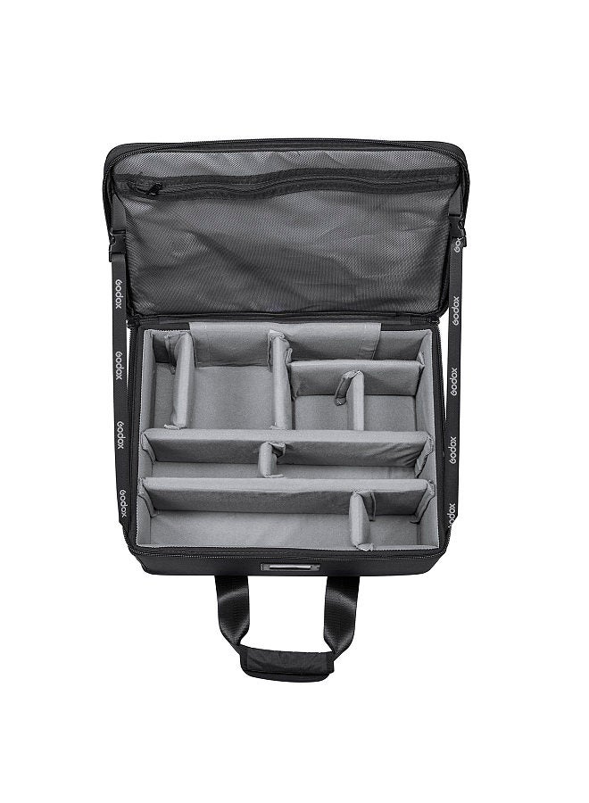 ML Series LED Video Light Carry Bag Storage Case Shockproof with Top Carry Handles for ML30/ ML30Bi/ ML60/ ML60Bi 2-Light Kit
