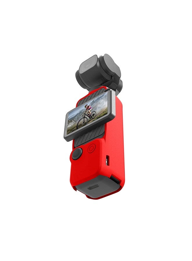 PU894 Camera Protector Case Silicone Cover Camera Case Anti-Scratch Compatible with DJI OSMO Pocket 3