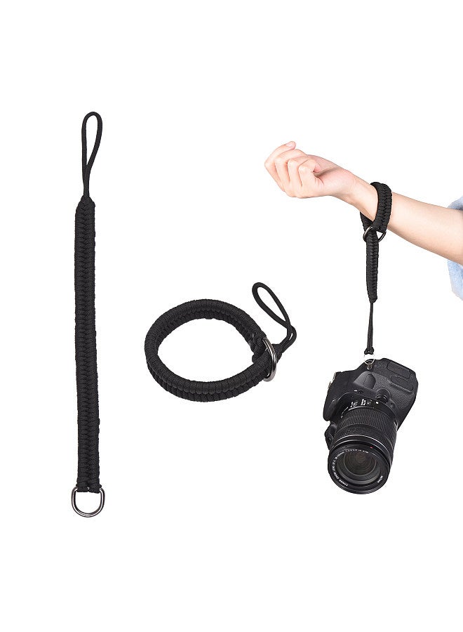 Universal Camera Wrist Strap 35cm Camera Hand Strap Wristband for DSLR & Mirrorless Cameras Straps for Photographers Quick Release