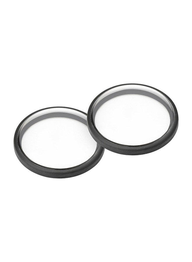 2Pcs/Set Acrylic Protective Lens Frame Cover Compatible with Go-Pro Max Anti-oil Anti-Scratch Lens Protector Camera Accessories