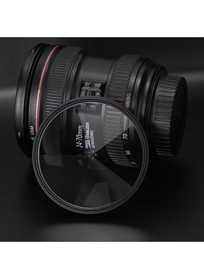 Camera Filter Photography Foreground Blur Film Photography Props 77mm Glass Pentaprism Filter Camera Accessories