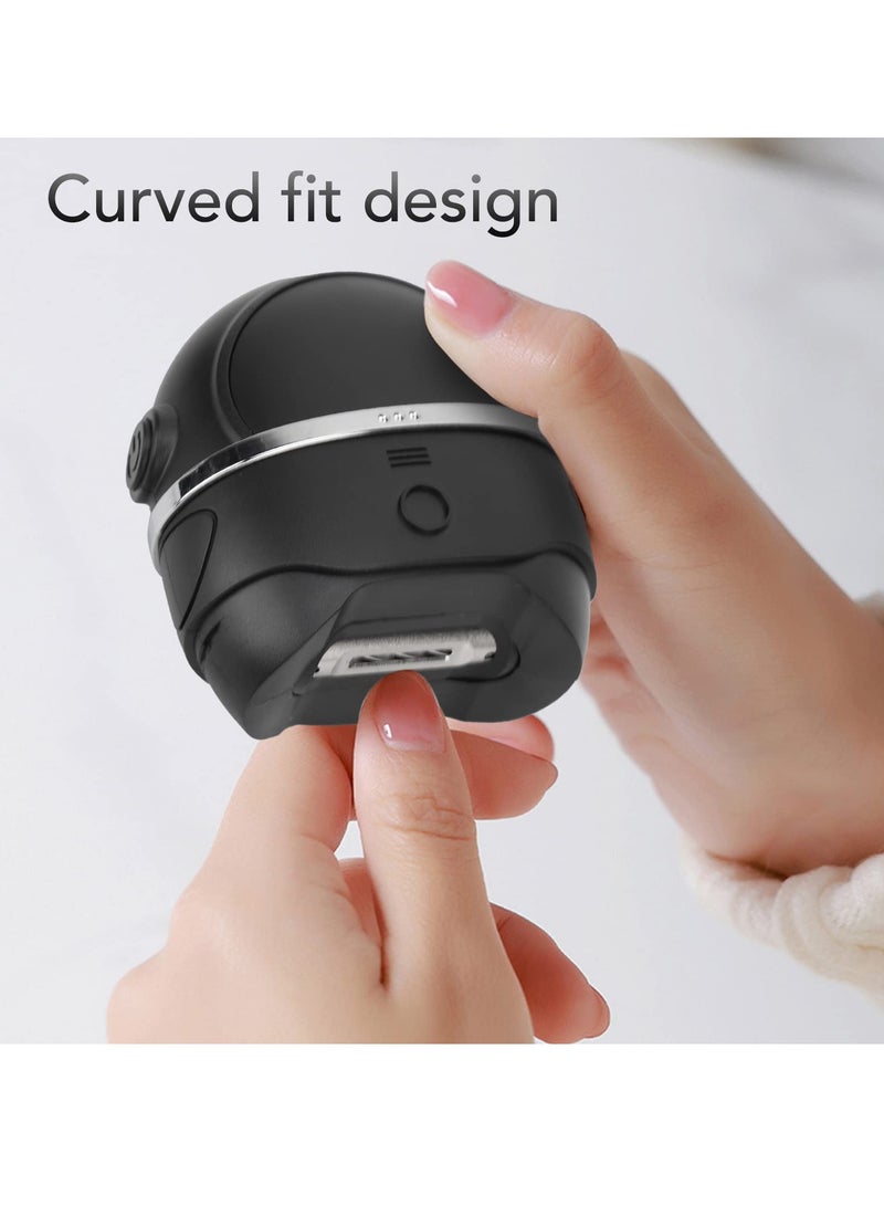 Quiet Electric Nail Clipper For Kids And Elderly - Low Noise, Ergonomic Curved Design Nail Trimmer