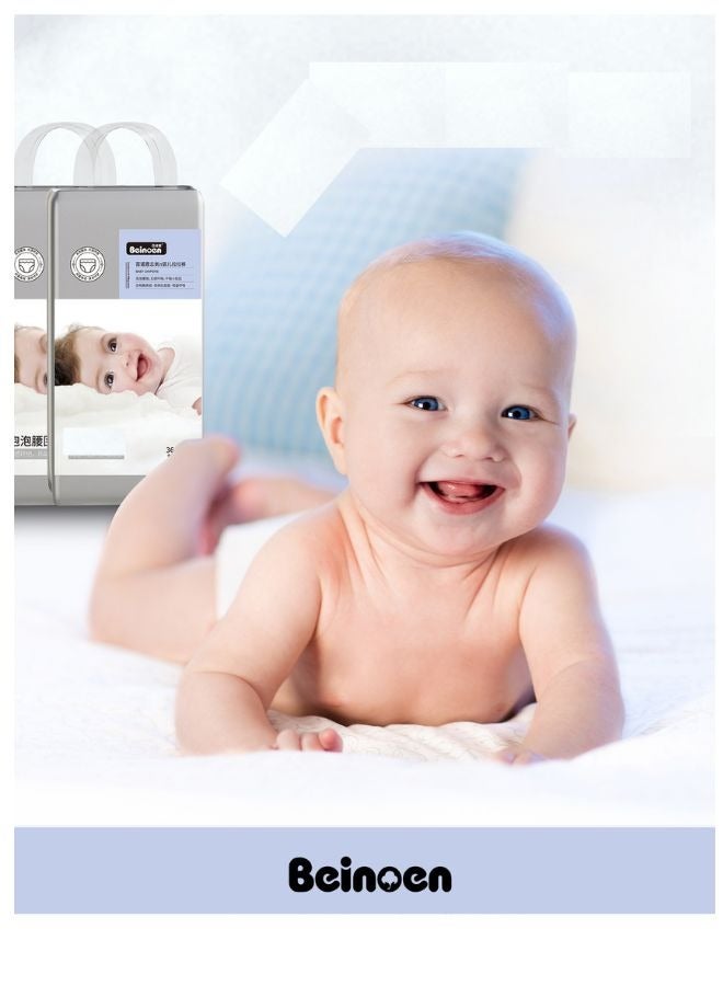 Beinoen Premium Care Cloud Oxygen Baby Diapers Softest Absorption for Ultimate Skin Protection Size XXXL, 30Pcs Suitable for Babies >17kg