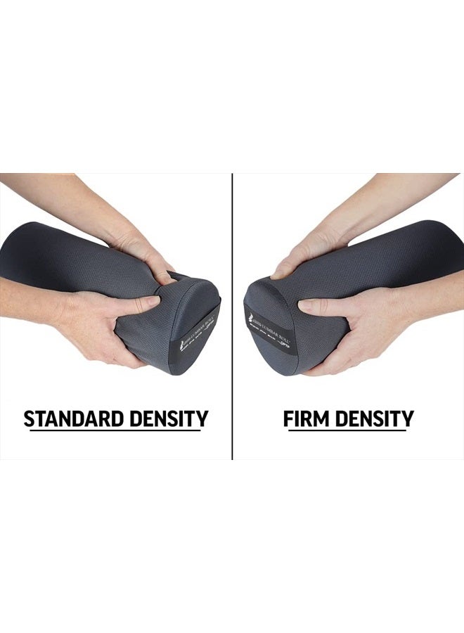 The Original McKenzie Lumbar Roll – USA-Made Low Back Lumbar Support for Office Chair & Car Seat Back Support Cushion. The Preferred Lumbar Pillow by Physical Therapists - Standard Density