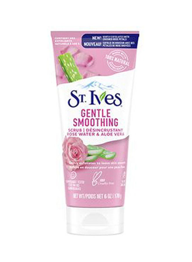 Gentle Smoothing Rose Water & Aloe Vera Scrub Multicolour 170grams