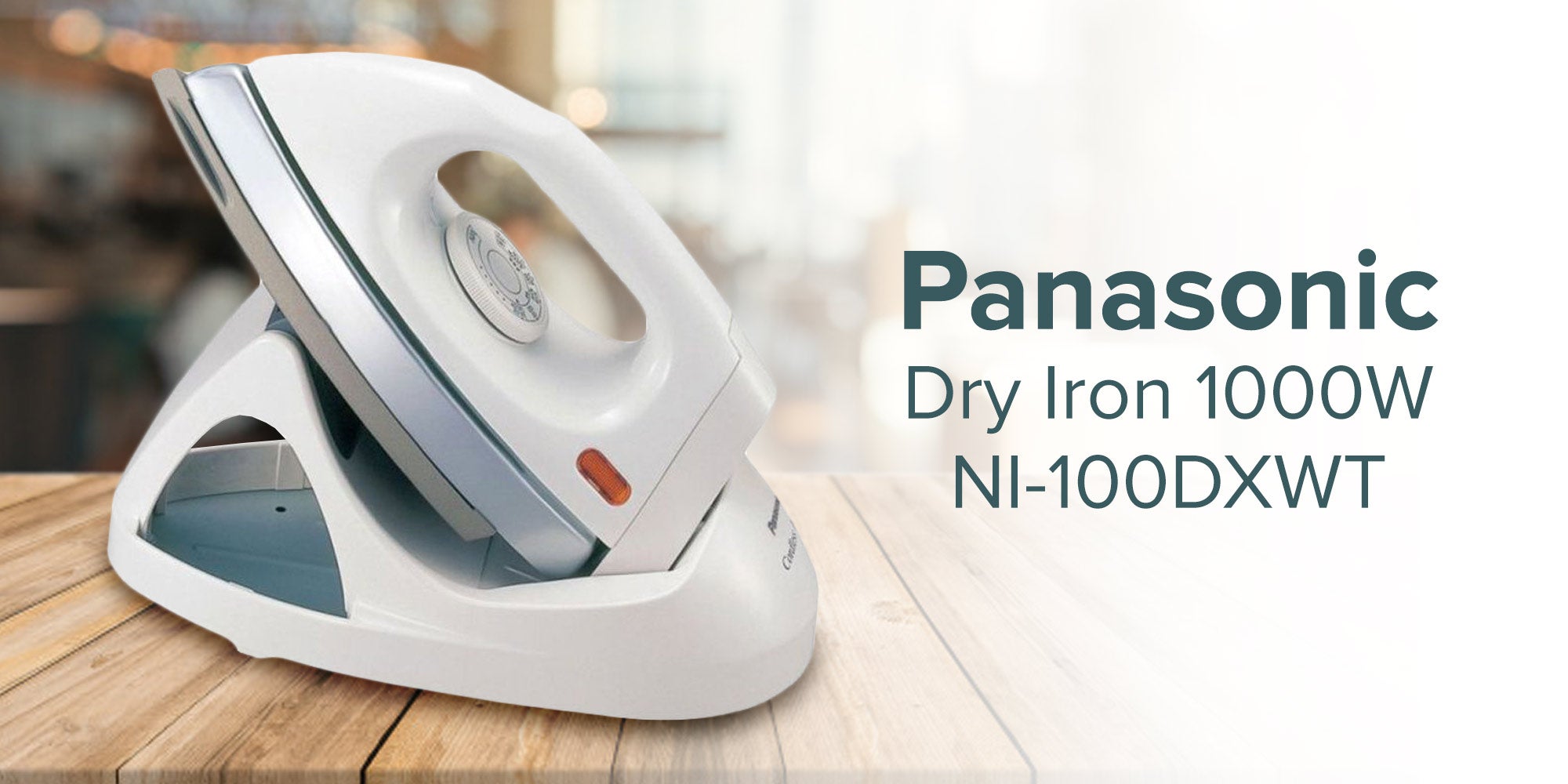 Dry Iron 1000 W NI-100DXWT White/Silver