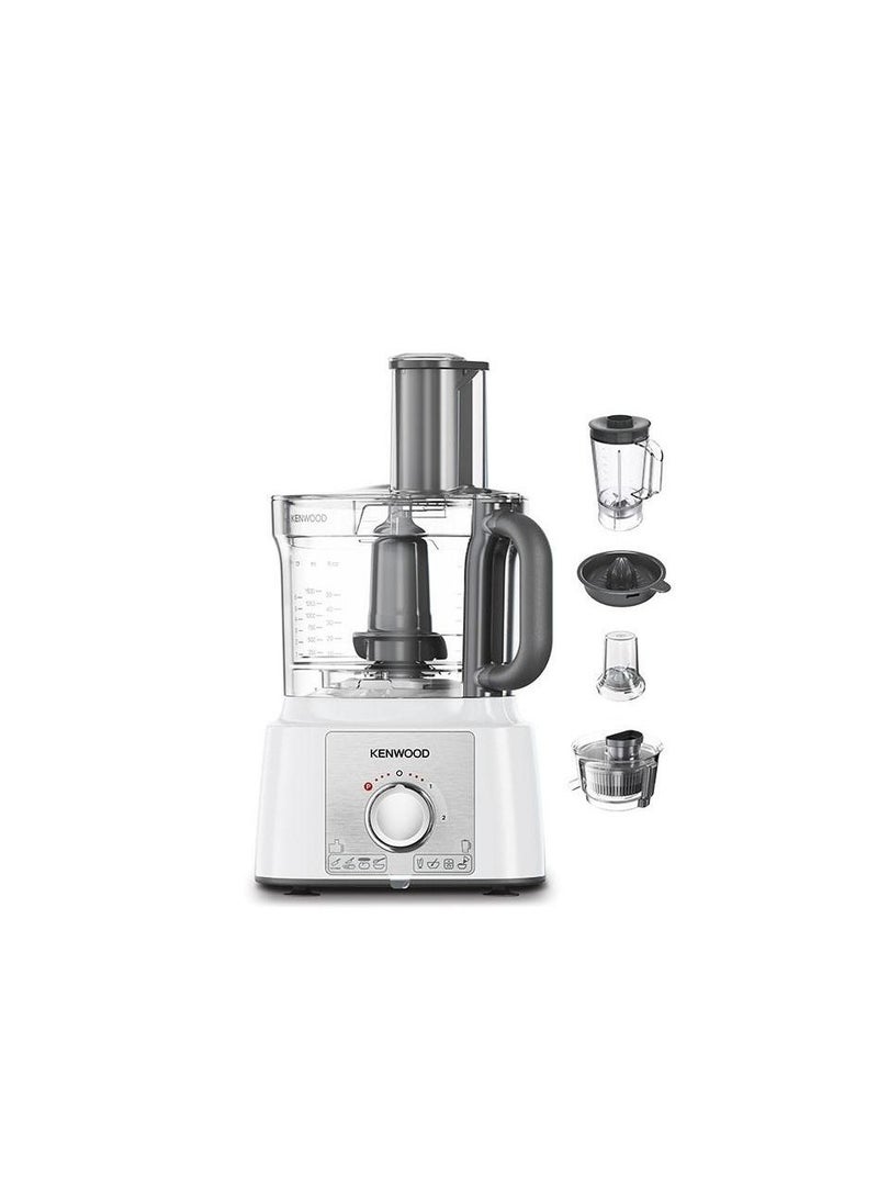 Kenwood  Food Processor - 1000 W FDP65.750 WH Multicolour