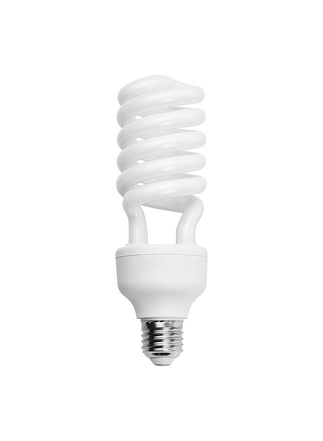 Spiral Fluorescent Light Bulb 45W 5500K Daylight E27 Socket Energy Saving for Studio Photography Video Lighting 220V