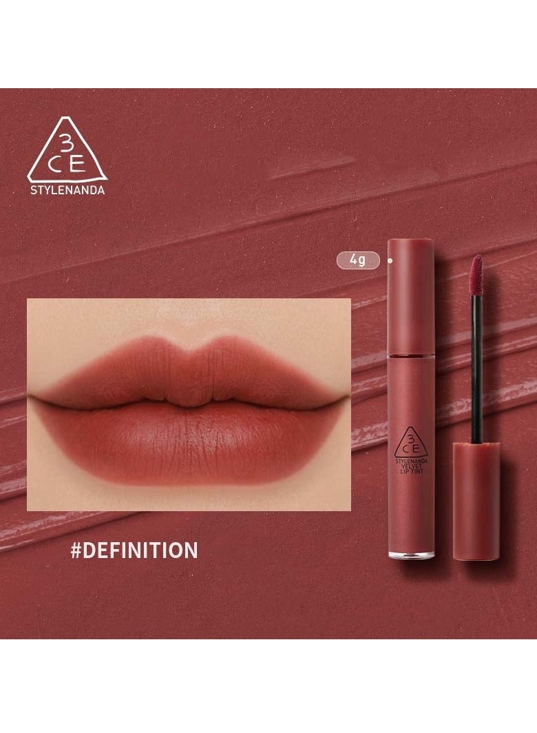 3CE matte velvet long-lasting lipstick 4g