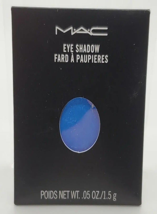 MAC Cosmetics Eye Shadow TRIENNIAL WAVEBRIGHT MEDIUM BLUE W/ COOL UNDERTONE 1.5g