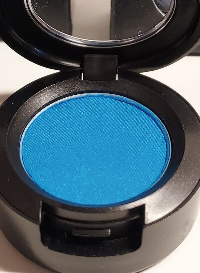 MAC Cosmetics Eye Shadow TRIENNIAL WAVEBRIGHT MEDIUM BLUE W/ COOL UNDERTONE 1.5g