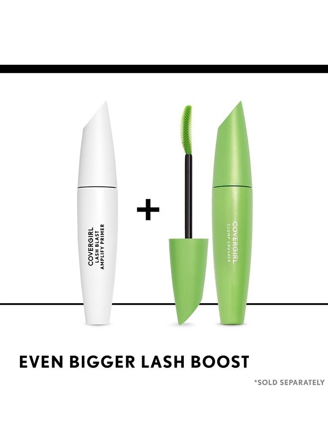 Clump Crusher by Lash Blast Mascara, 20X More Volume, Double Sided Brush, Long-Lasting Wear, 100% Cruelty-Free