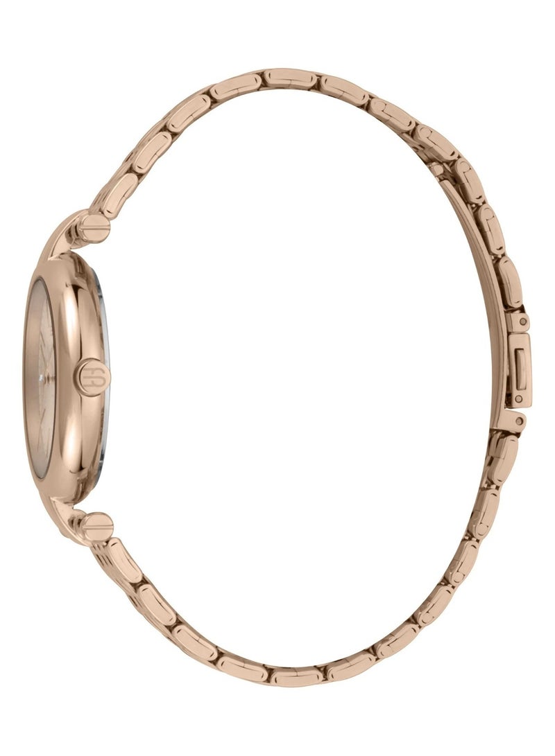 Esprit Stainless Steel Analog Women's Watch With Stainless Steel Rose Gold ES1L268M0065