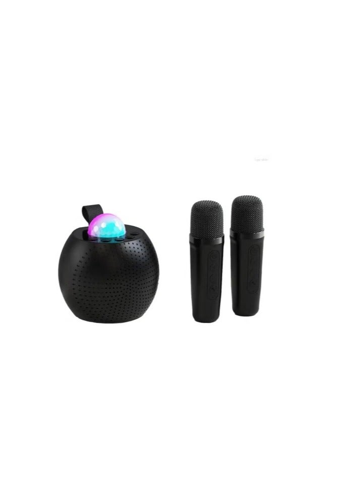 Microphones Karaoke Machine Voice Changing With 2 Wireless Light Design For Indoor Outdoor Fun