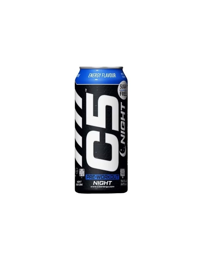 C5 Night Pre Workout Drink 473 ml 12 Pc Box - Energy Without Caffeine