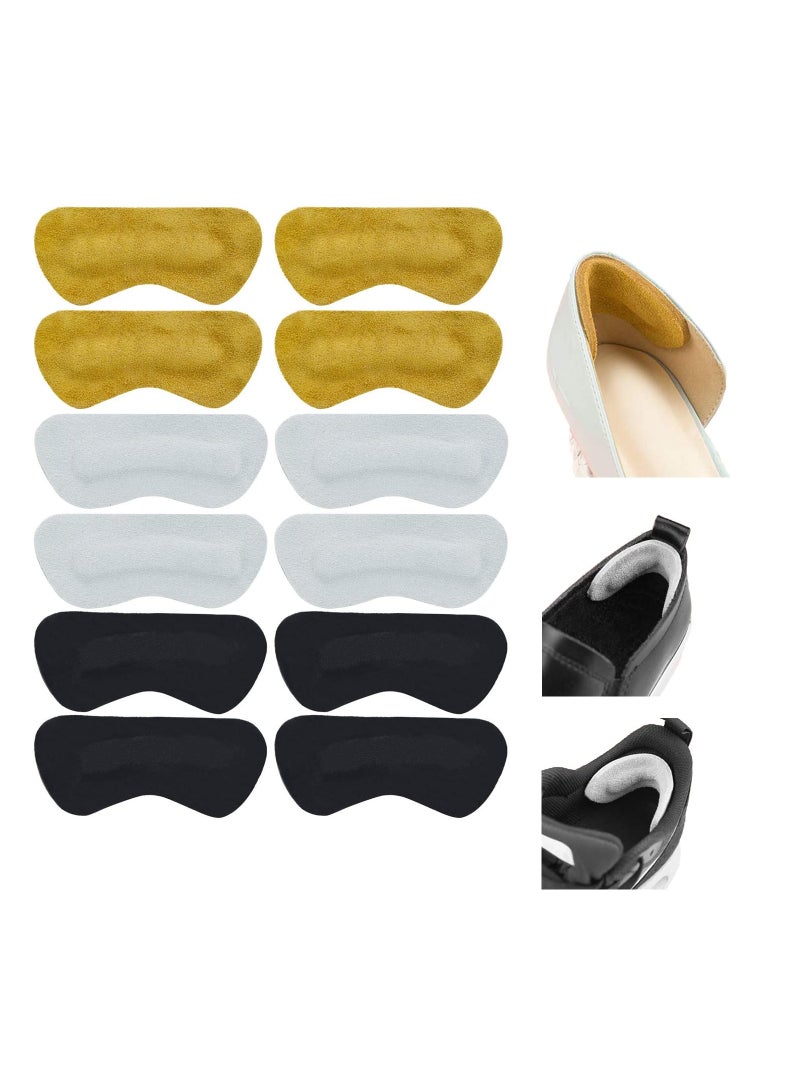 Heel Grips Liner Cushions Inserts for Loose Shoes