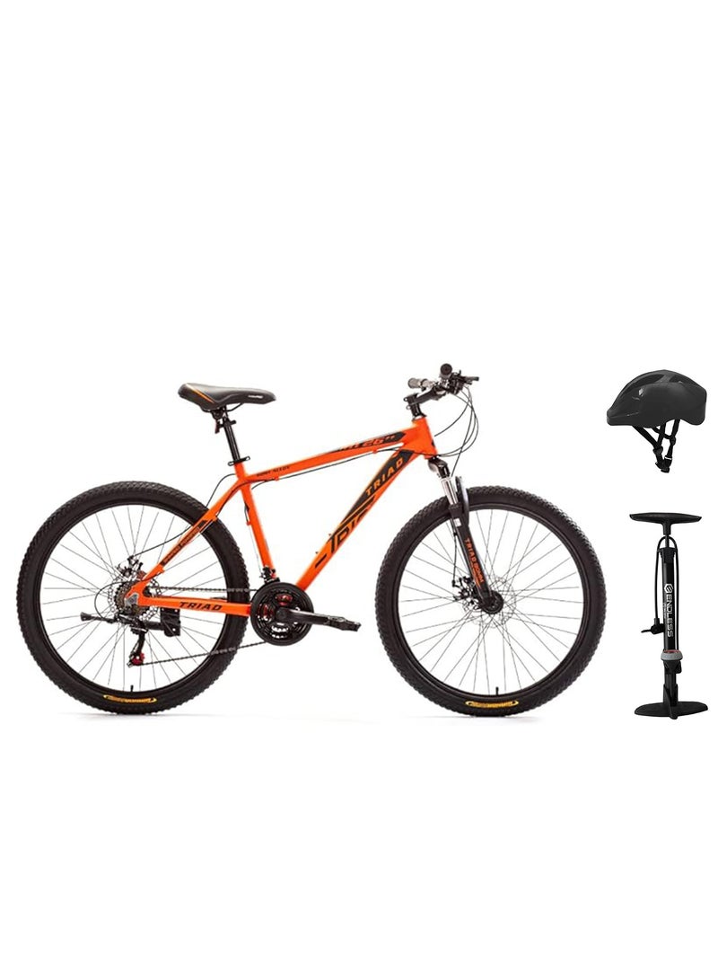 Bicycle TRIAD M1 With Cycling Helmet And Cycle Air Pump