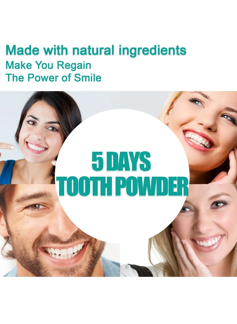 Teeth Whitening Powder, Enamel Safe Whitening Tooth Powder, Whitening Color Corrector Against Yellow Teeth, Deep Cleaning Fresh Breath Tooth Essence For Oral Hygiene