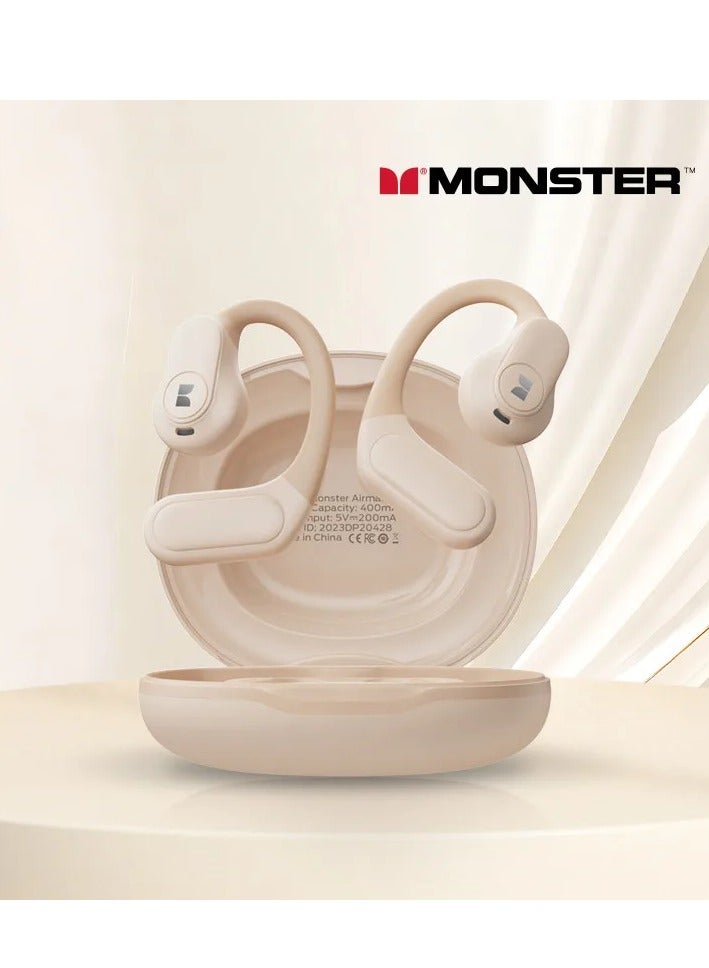 Monster Airmars XkO15 True Wireless Bluetooth V5.4 Earbuds - Beige
