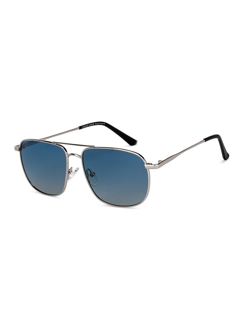Unisex Polarized Rectangular Sunglasses VC S13116
