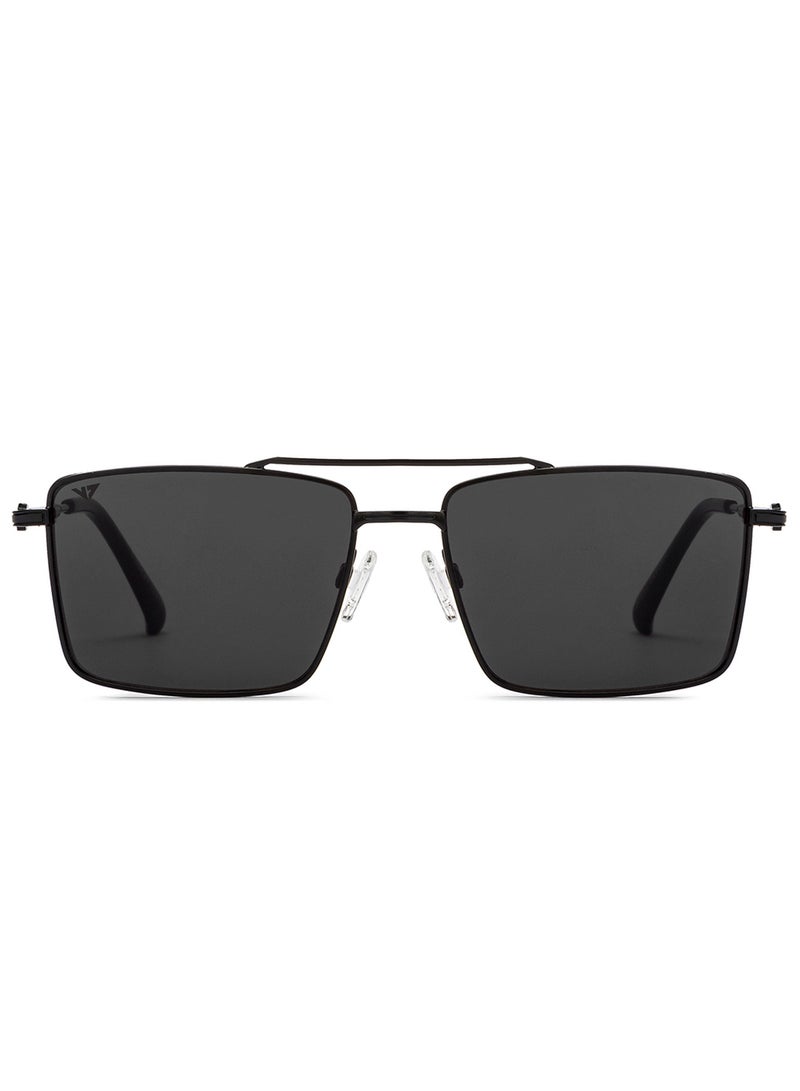 Unisex UV Protection Rectangular Sunglasses VC S15797