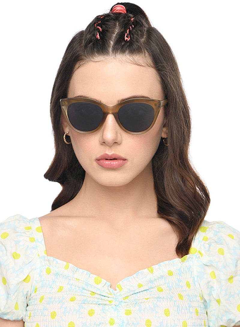 Unisex Polarized Cat Eye Sunglasses VC S16336