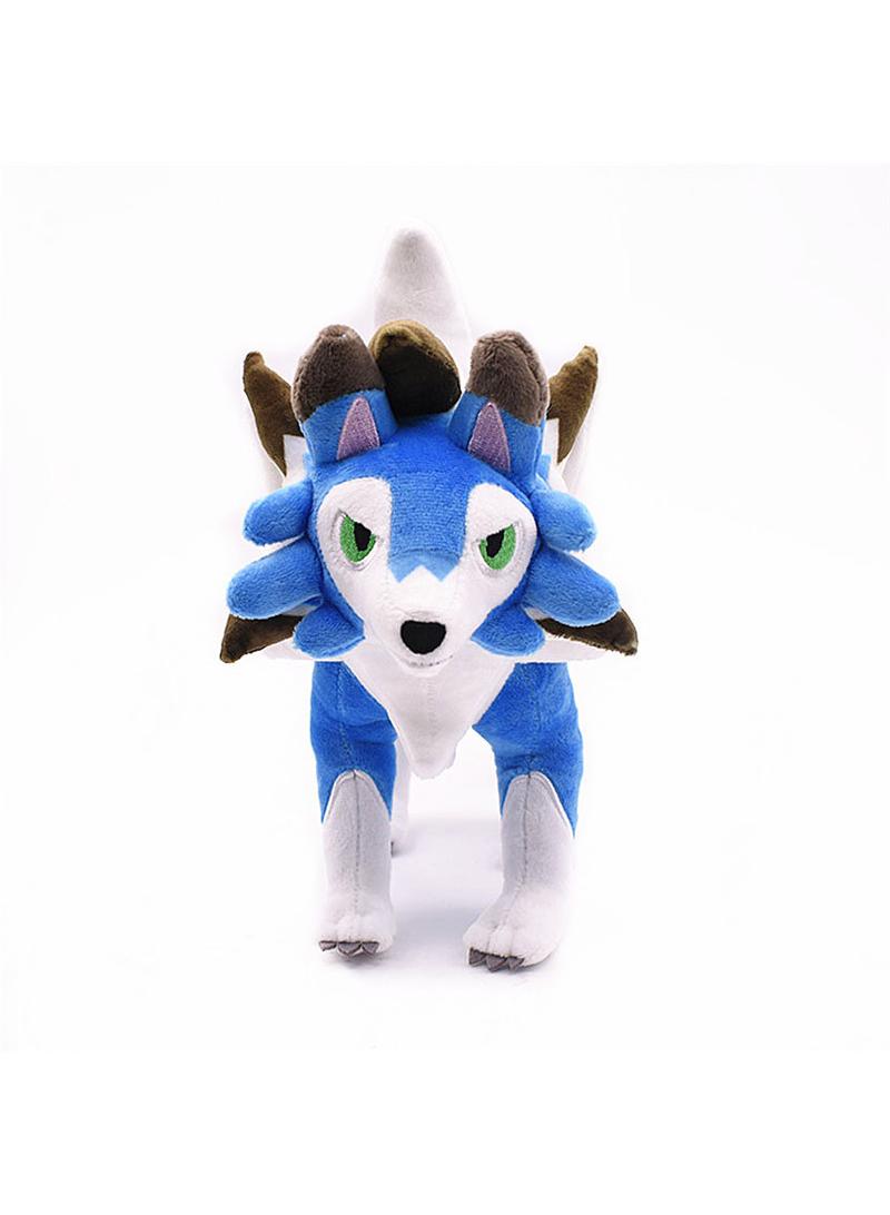 1-Piece Pocket Monsters Figure Lycanroc Plush Toys 23cm