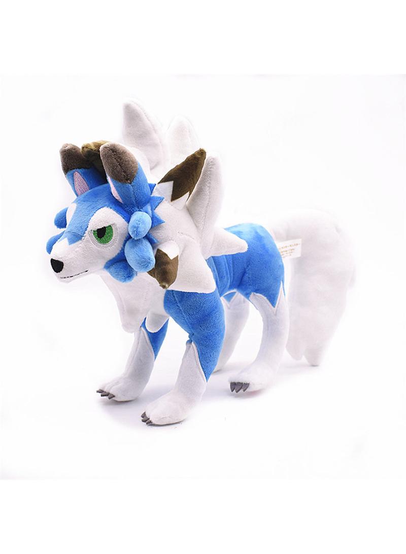 1-Piece Pocket Monsters Figure Lycanroc Plush Toys 23cm