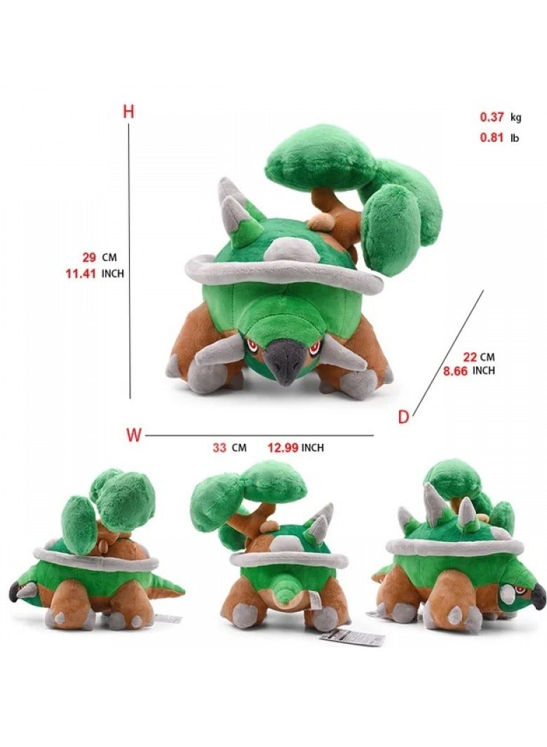 1-Piece Pocket Monsters Figure Torterra Plush Toys 29cm