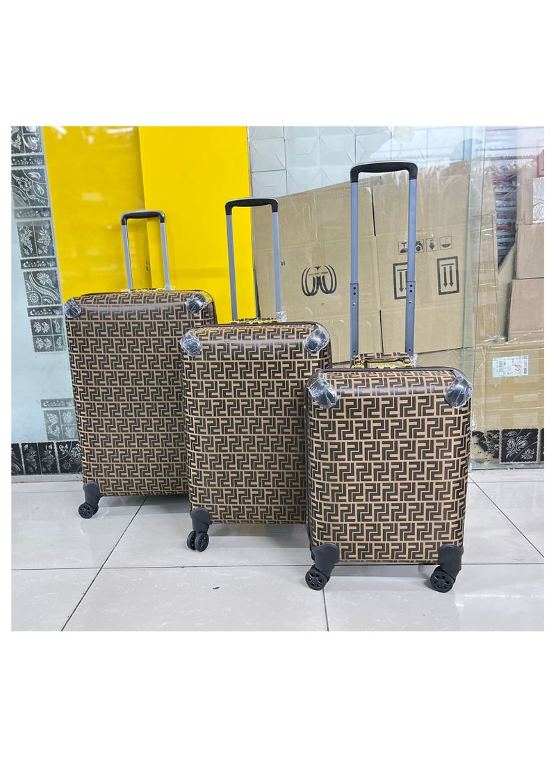 Hard-Sided ABS and PC Luggage Set of 3