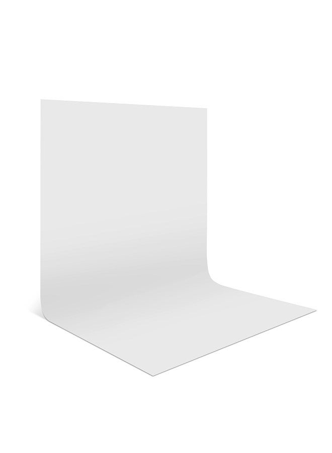 1 * 1.5m/ 3.3 * 4.9ft Photography Background Screen Portrait Photography Backdrop Photo Studio Props Washable Durable Non-Woven Fabric Material,  White Color
