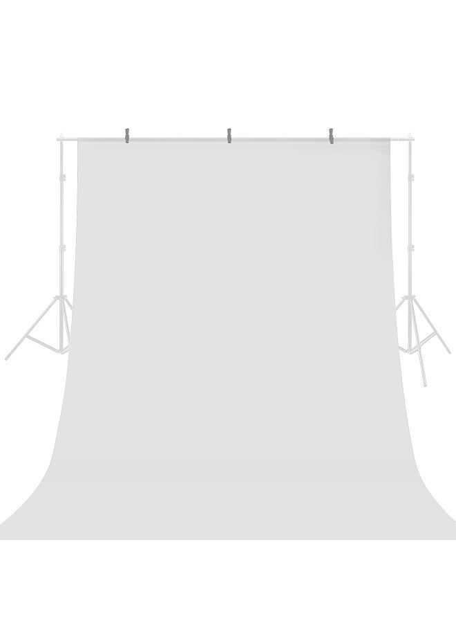 1 * 1.5m/ 3.3 * 4.9ft Photography Background Screen Portrait Photography Backdrop Photo Studio Props Washable Durable Non-Woven Fabric Material,  White Color