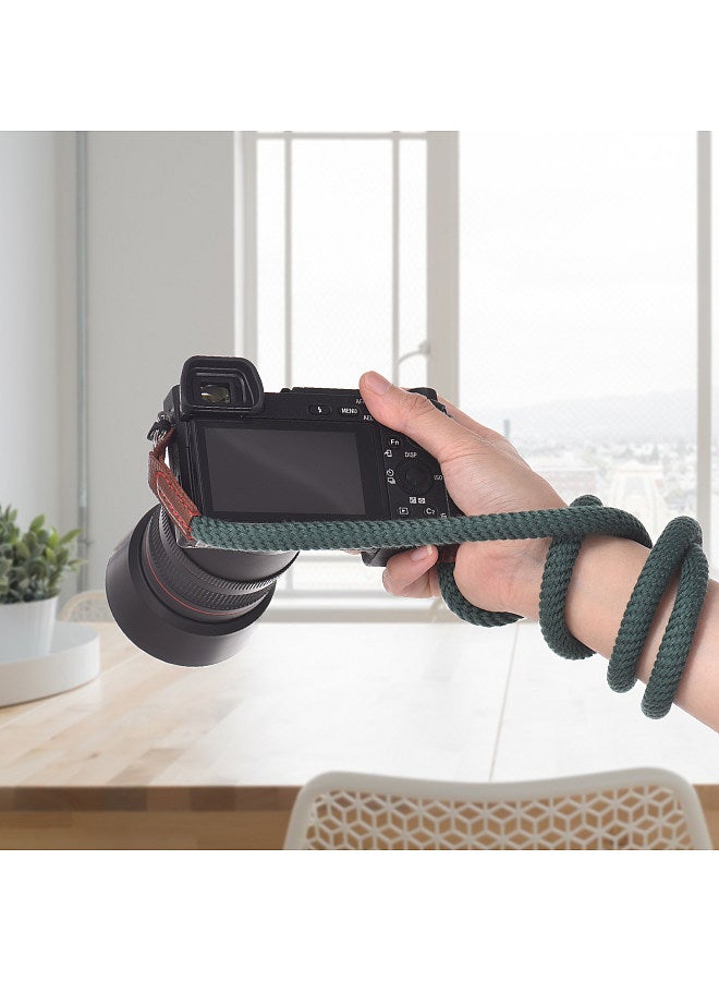 100cm Camera Strap Camera Neck Strap Vintage Shoulder Sling for SLR DSLR Digital Mirrorless Cameras