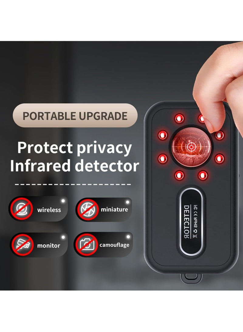 SYOSI Hidden Cameras Detectors, K96 Multifunctional Infrared Detector Hotel Camera Detection, Surveillance, Peeping Scanner, Hotel Room Security Devices, Infrared Camera