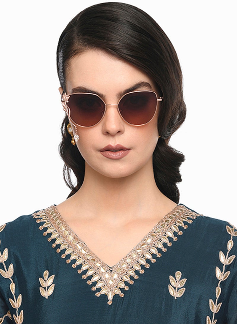 Women's Polarized Cat Eye Sunglasses VC S16469