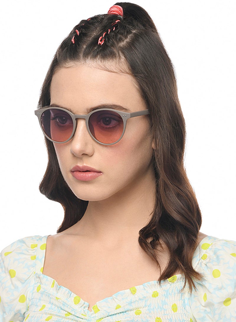 Women's Polarized Round Sunglasses VC S16343