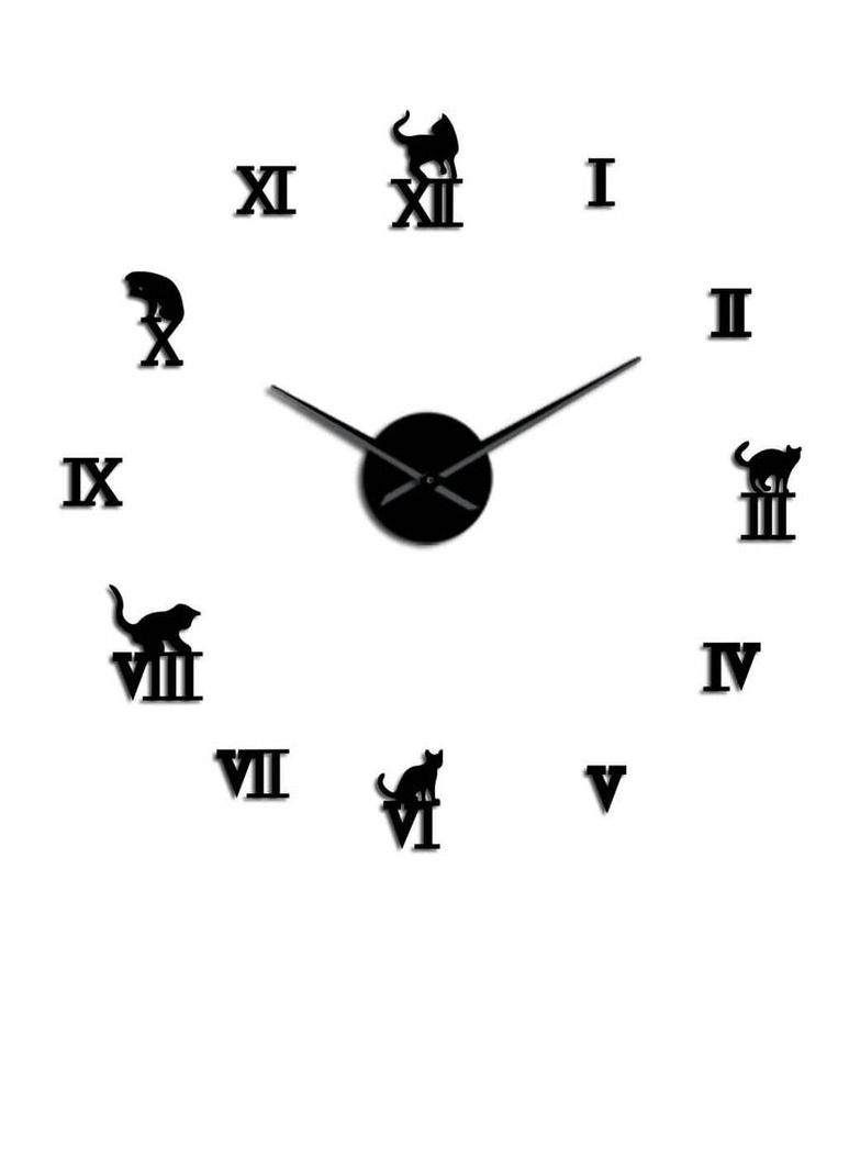 Kitty Wall Clock - DIY Acrylic