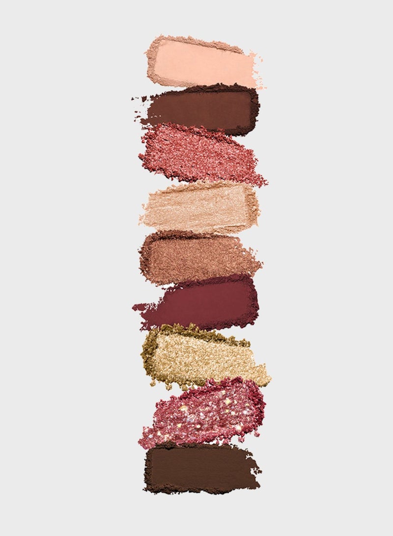 Glamour Multi Finish Eyeshadow Palette - 03 Burgundy Notes