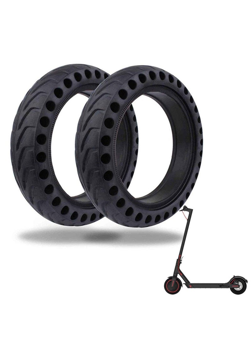 Electric Scooter Replacement Tires Rubber Solid Wheel Honeycomb Tire Grip Friction Tubeless e Accessories