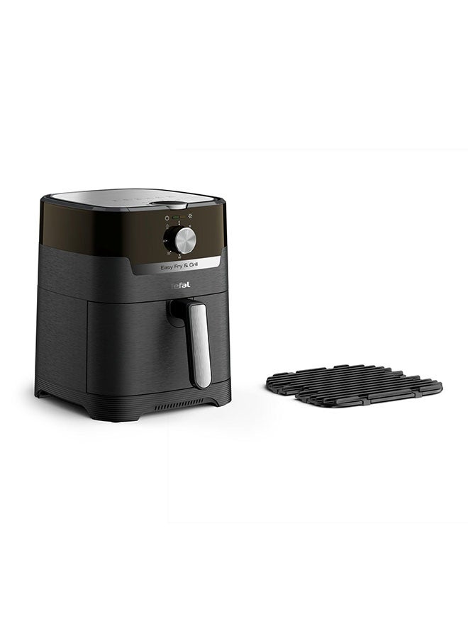 EasyFry Classic 2 In 1 Air Fryer And Grill 4.2 L 1550 W EY501828 Black
