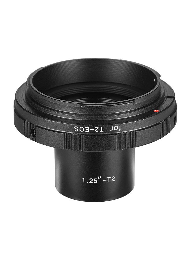 1.25-T2-EOS Adapter Ring Photography Accessory Replacement for Canon EOS Camera 1.25 Inch Eyepiece T2 Telescope for Scenery Photography Astrophotography