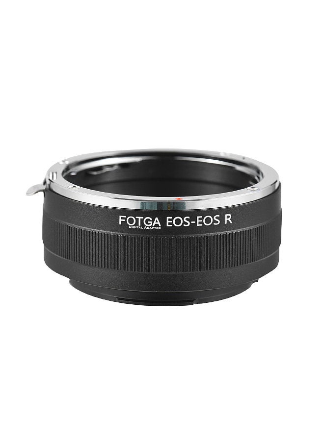 High Precision Manual Lens Mount Adapter Ring Aluminum Alloy for Canon EF-S Mount Lens to for Canon EOS RF-Mount Mirrorless Cameras