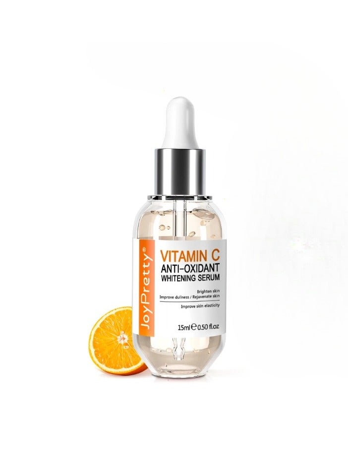 Vitamin C Serum, Natural Vitamin C And Collagen Face Serum, Dark Spot Remover Essence With Hyaluronic Acid, Moisturizing Brightening Facial Essence For Face Whitening