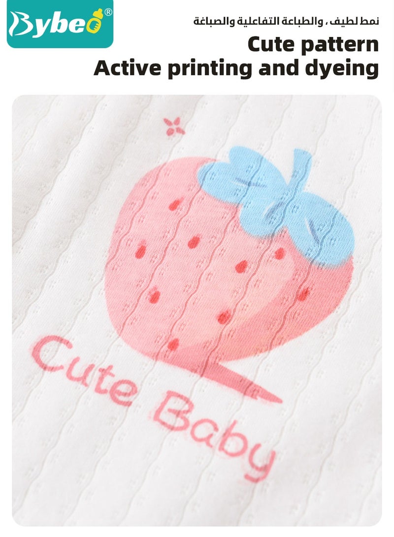 24PCS Newborn Baby Gift Set, Newborn Layette Gift Set for Boys and Girls, Babies Essential Clothes Accessories with Baby Blanket, 100% Premium Cotton,  for Spring Summer Autumn Winter Four Seasons