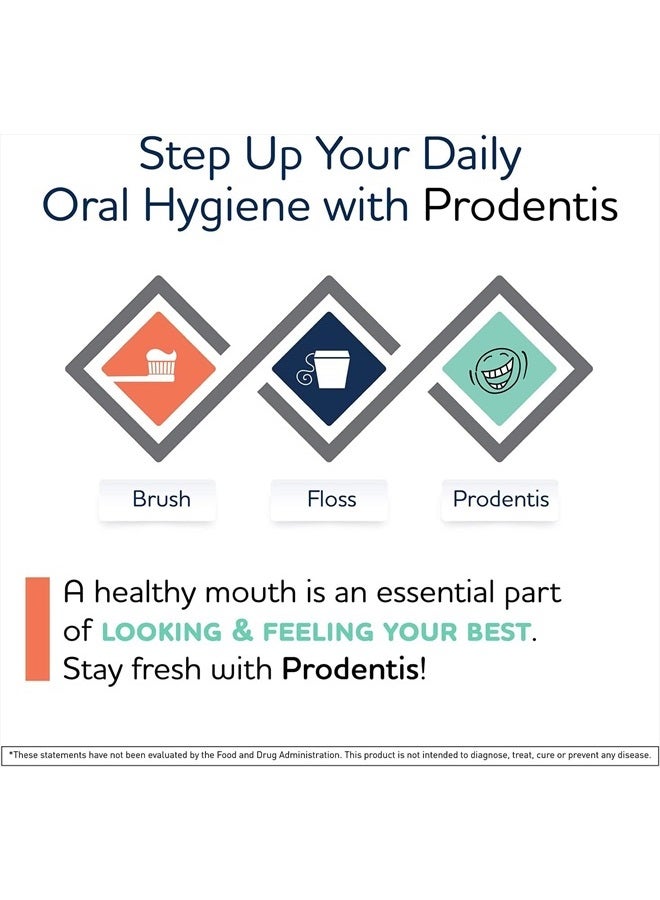 Prodentis | Dental Probiotics for Teeth and Gums | Promotes Good Oral Health & Gut Health Too | Oral Probiotics | 30 Apple-Flavored Lozenges | 1-Pack