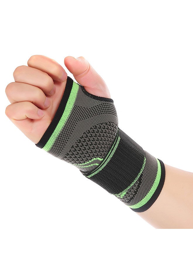 Wrist Support Sleeve Half-Finger Wrist Band Wrist Palm Support Brace Wrist Sleeve for Men Women