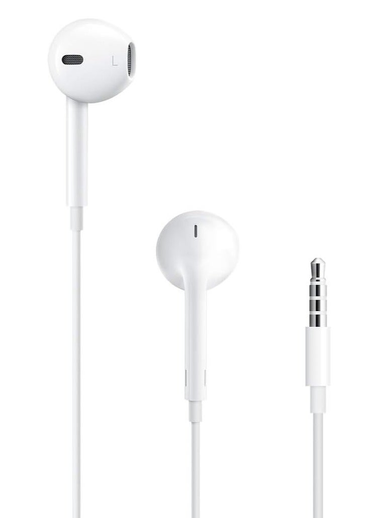 In-Ear EarPods With Microphone, 3.5mm plug,