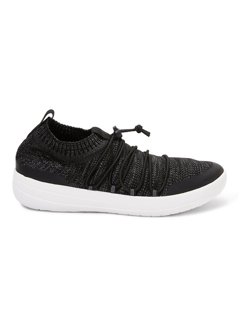 Uberknit Slip-On Ghillie Sneakers Black/Soft Grey